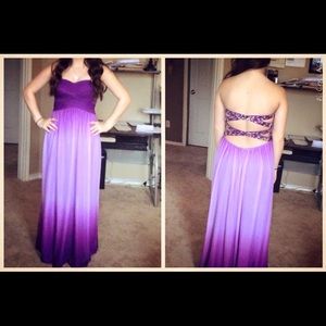 Purple Prom Dress